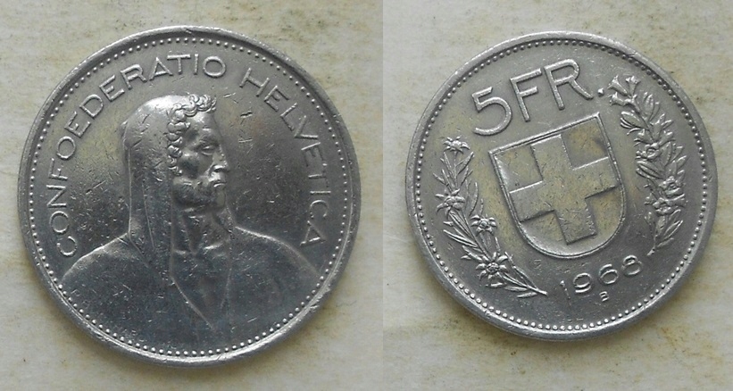 5 FRANKÓW 1968 rok