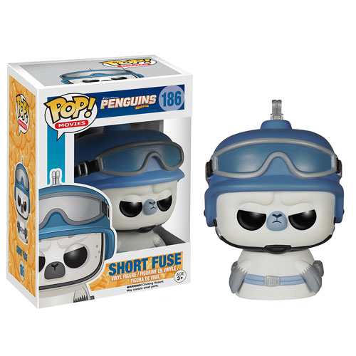 Funko POP! Pingwiny z Madagaskaru Foka Short Fuse