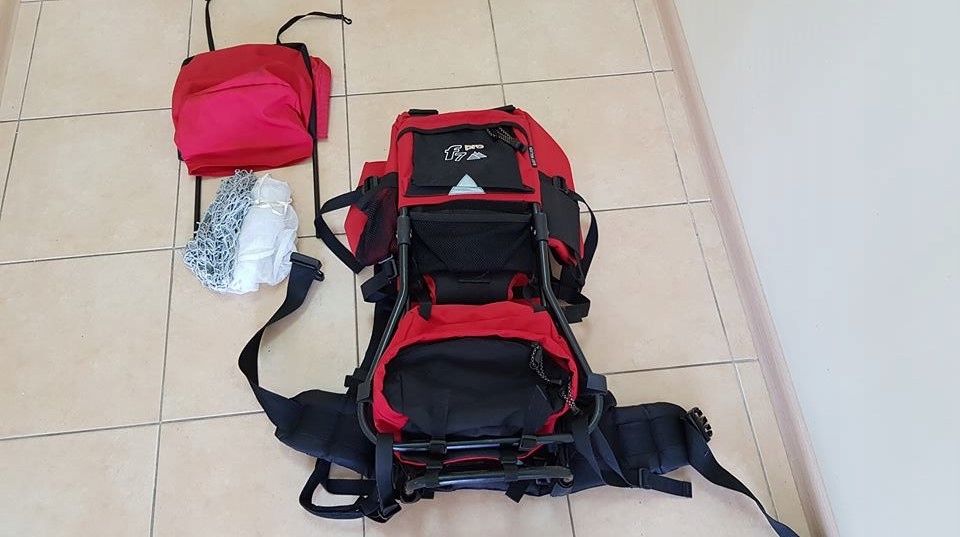 Nosidełko turystyczne Babywalker F7 pro
