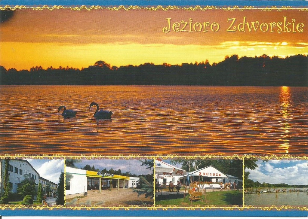 Koszelówka k/ Płock, Łąck jezioro Zdworskie