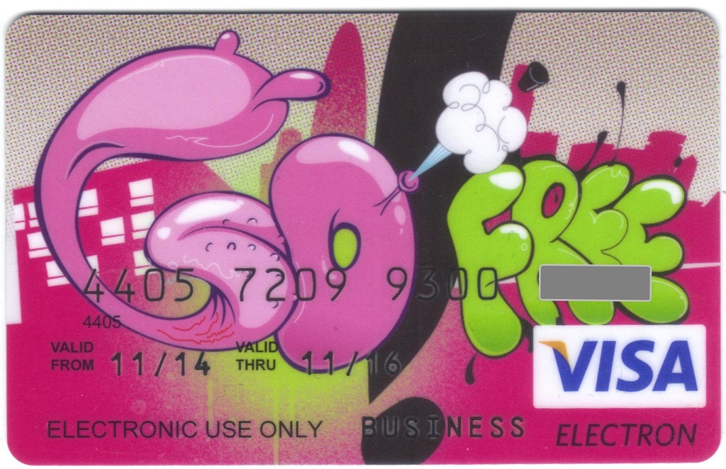 23 karta bankowa VISA C.H. PREPAID (GO FREE) 10-08