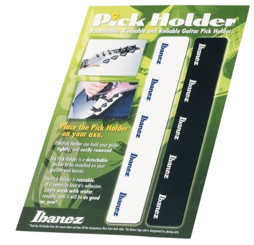 Ibanez Pick Holder 2 taśmy do kostek + 3 kostki