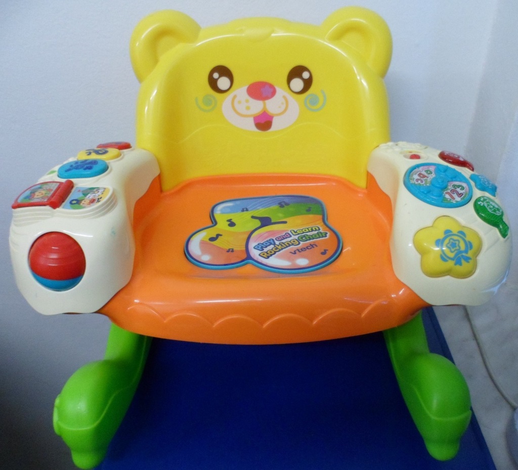 VTECH Interaktywne Krzesełko Uczydełko Miś Bujak