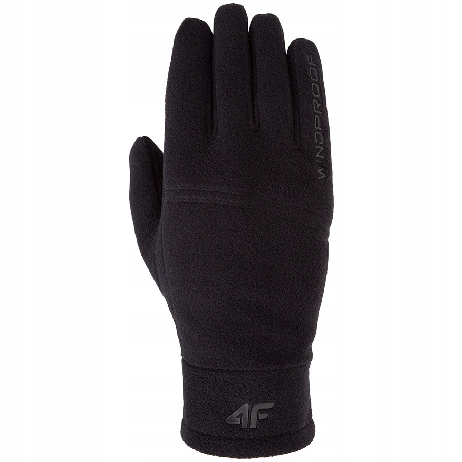 Rękawiczki zimowe 4F H4Z18-REU004 21S - CZARNY; XS