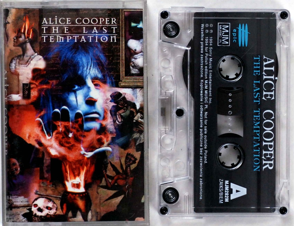 Alice Cooper - The Last Temptation (kaseta) BDB