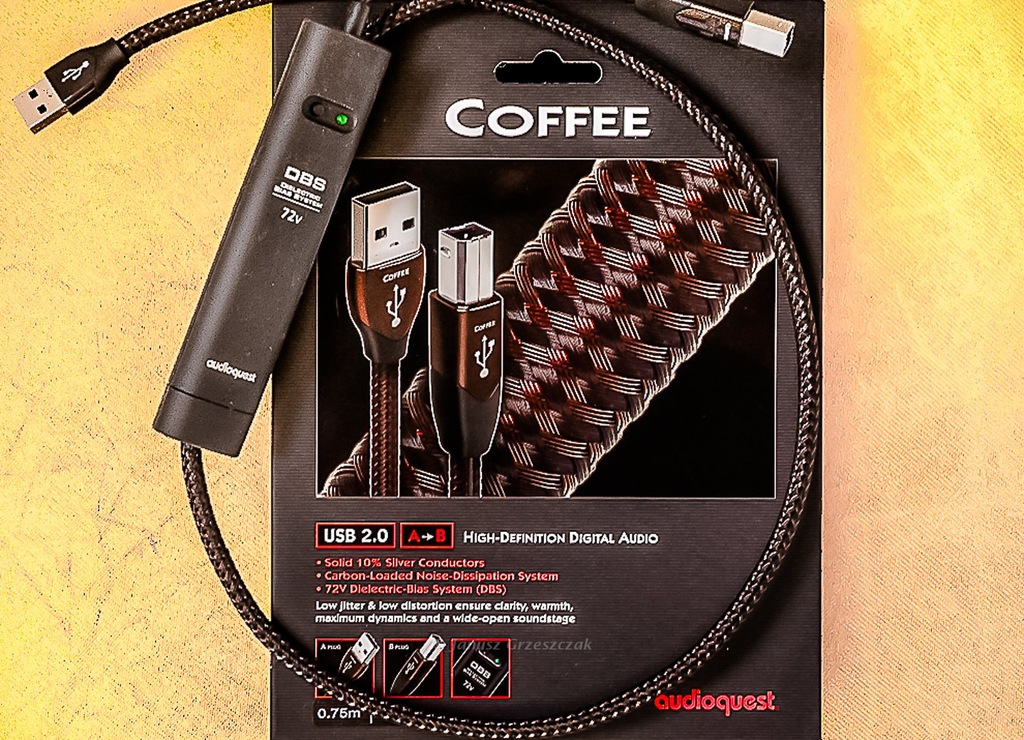 AUDIOQUEST "COFFEE" KABEL HI-END USB A-B