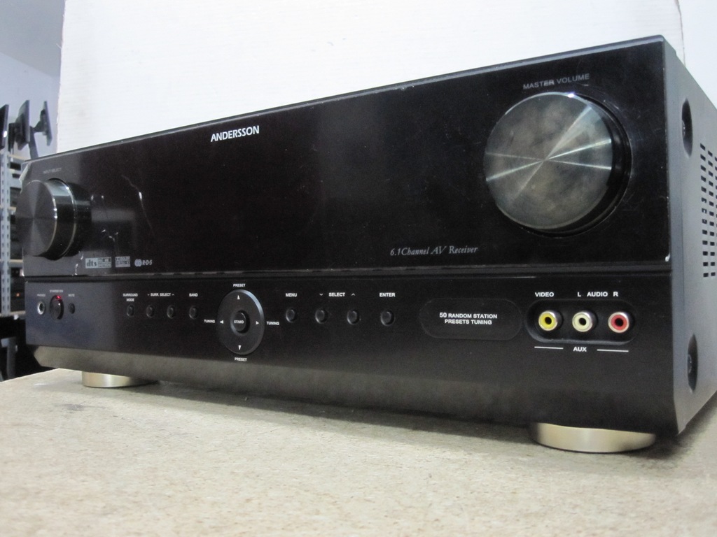 Amplituner Andersson R1 130W Odtwarzacz DVD +Pilot