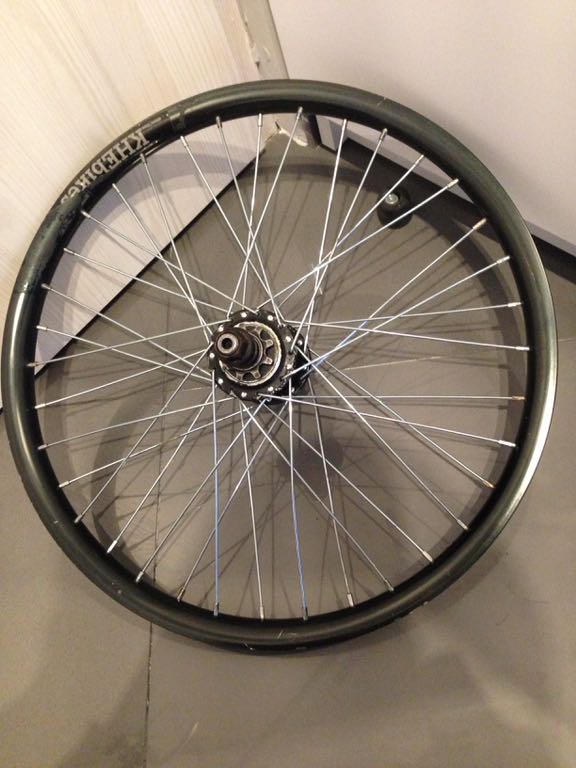 Koło BMX Khe Reverse 9t + Khe Big-V