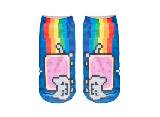 SKARPETKI 3D NADRUK STOPKI SKARPETY NYAN CAT
