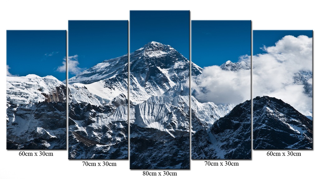 Obraz Góry Mount Everest Himalaje Chiny Nepal
