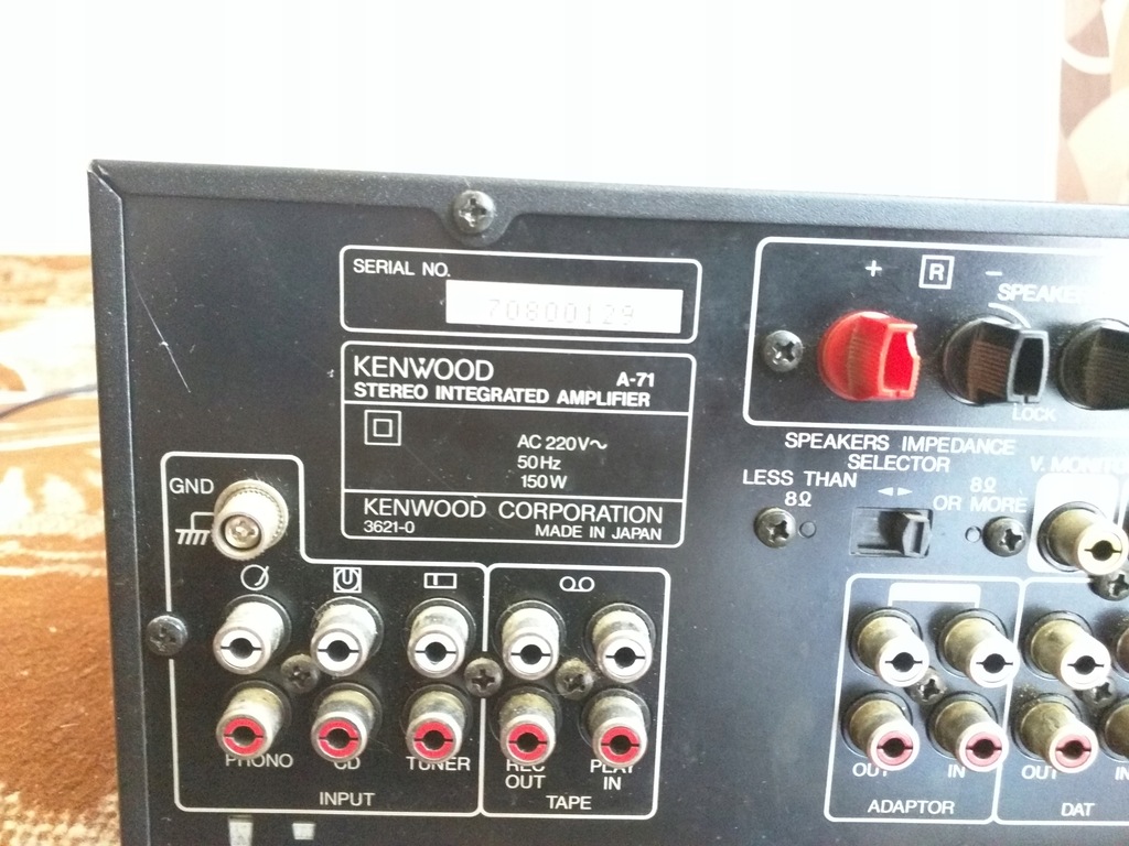 Wzmacniacz KENWOOD A71 7440220469 oficjalne archiwum Allegro