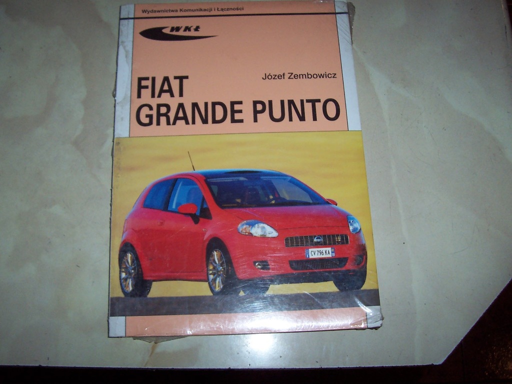 Fiat Grande Punto książka 7429029890 oficjalne