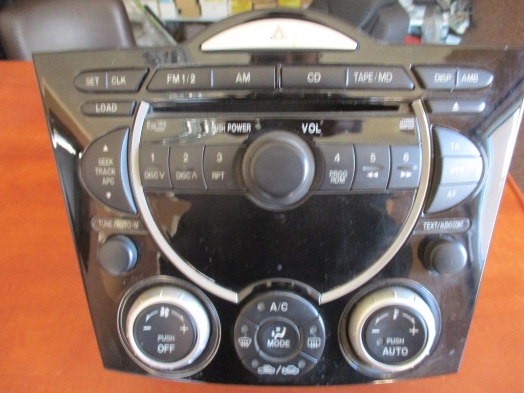 RADIO CD PANEL KLIMATYZACJI MAZDA RX8 RX-8