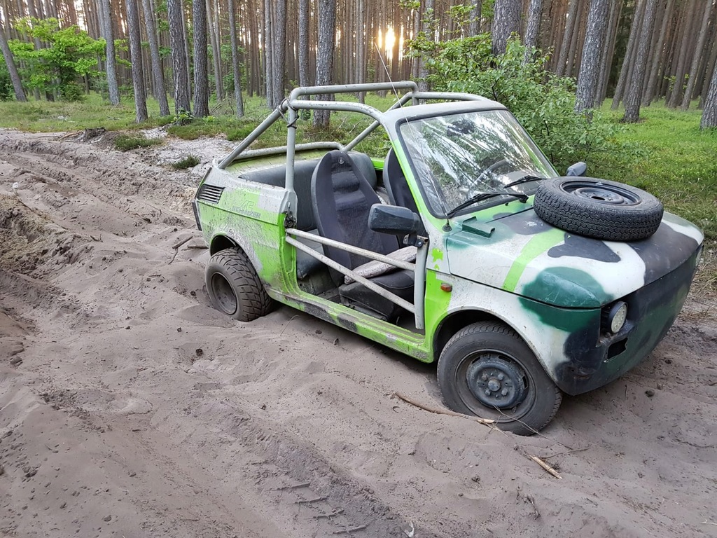 Fiat 126p przerobiony na buggy