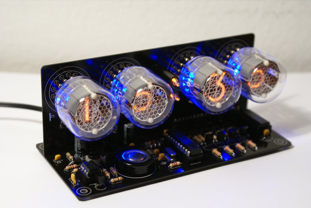 Zegar NIXIE 4x ZM1020 (U) Zestaw do montażu KIT