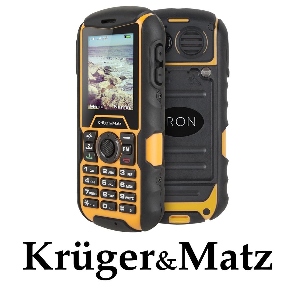 Telefon Kruger&Matz IRON Dual Sim Wodoodporny