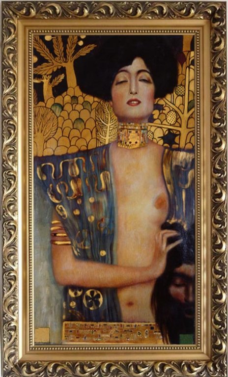 OBRAZ OLEJNY JUDYTA I HOLOFERMES G KLIMT110X60