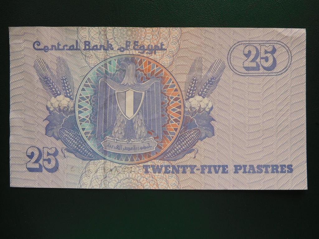 134  ) Banknot  Egipt 25 Piastres