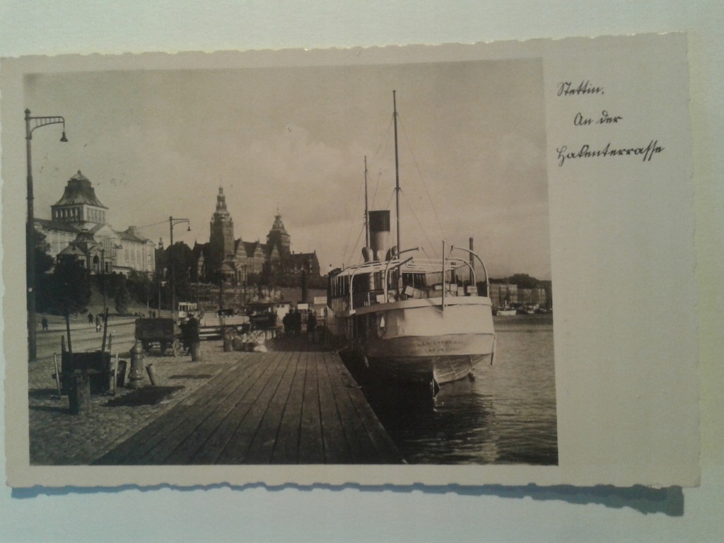 Szczecin - Stettin obiegowa 1934