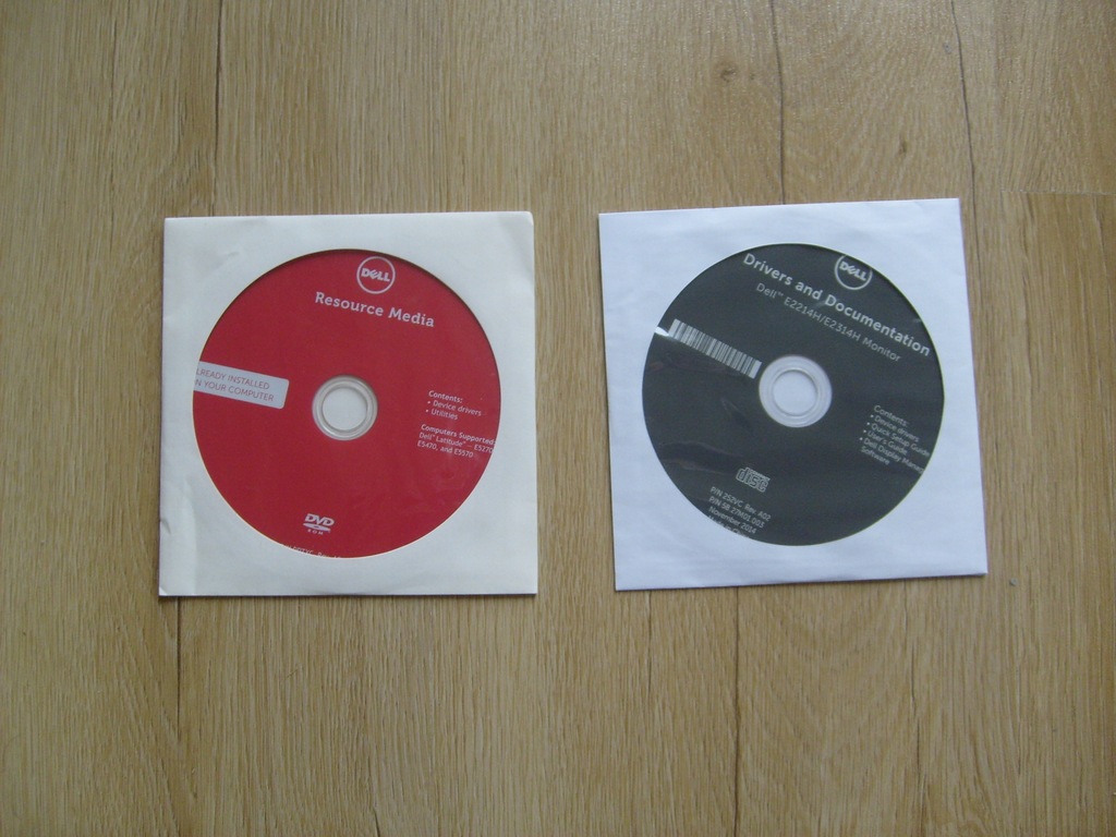 DELL Drivers and Documentation Resource Media nowe