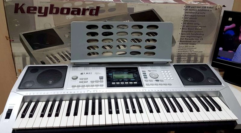 Keyboard instrument klawiszowy LP6210C Komplet!
