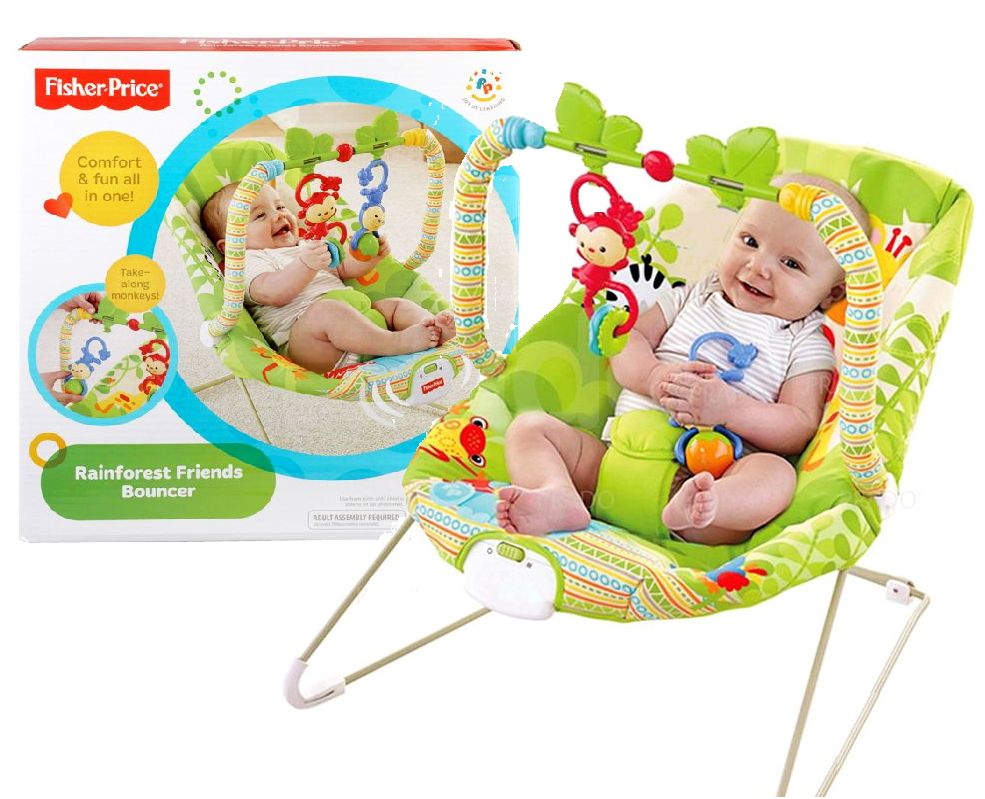 LEŻACZEK LAS TROPIKALNY BUJACZEK FISHER PRICE
