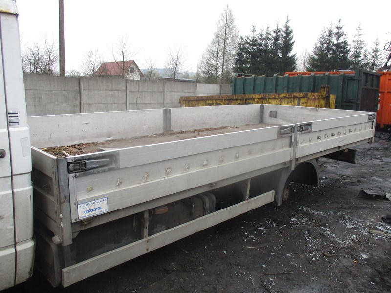 burta burty aluminiowe 2,5m 4szt + zamki