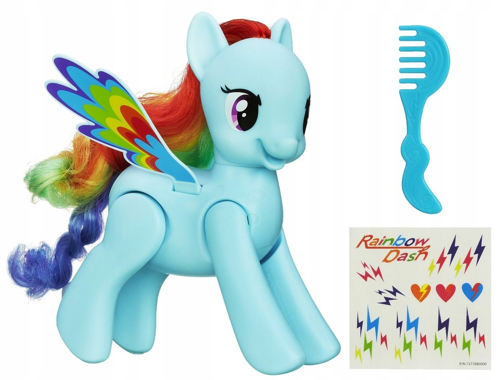 MY LITTLE PONY SKACZĄCA RAINBOW DASH KUCYK HASBRO