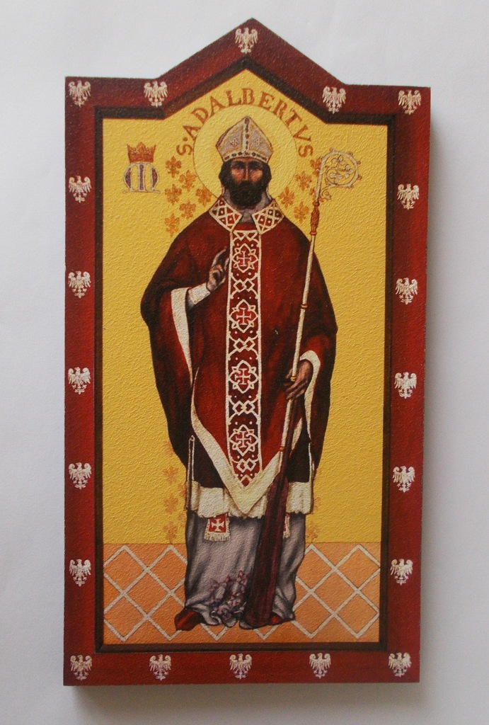 IKONA S.Adalbertus - ŚWIĘTY WOJCIECH
