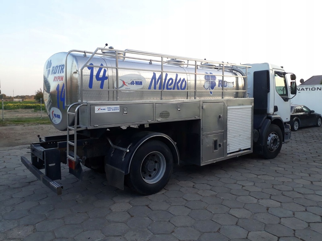 Cysterna do mleka Renault Premium 210 PRO-WAM PK3