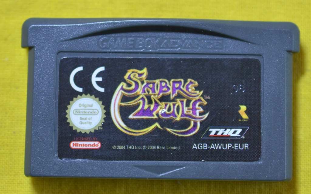 SABRE WULF GAME BOY ADVANCE
