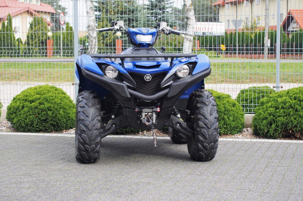 QUAD YAMAHA GRIZZLY 700 POJAZD DEMONSTRACYJNY PŁUG