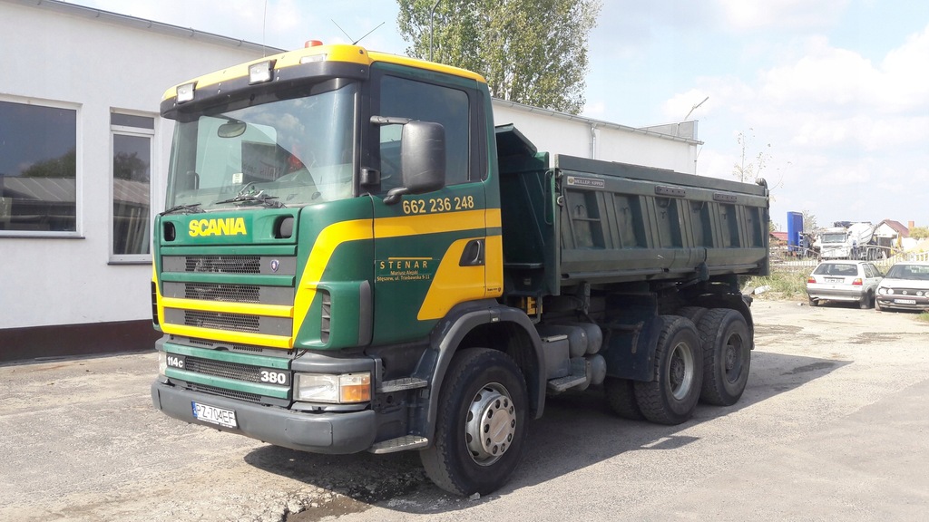 Scania Wywrotka 6x4, 2000r. hydroburta