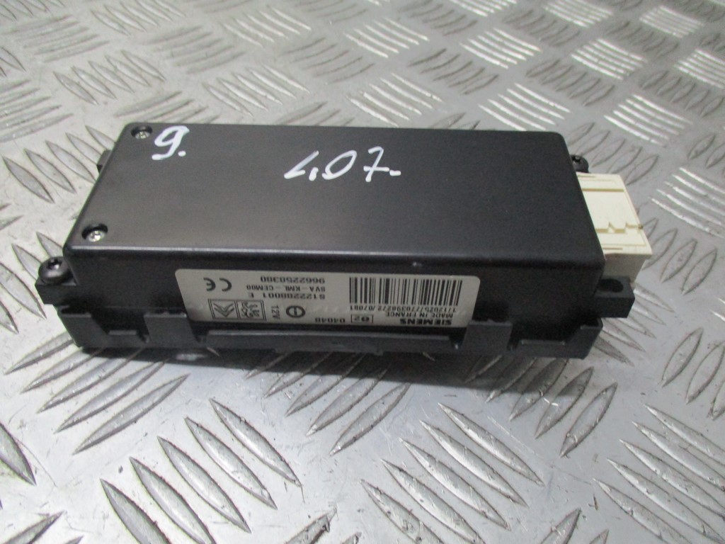 MODUŁ BLUETOOTH PEUGEOT 407 9662258380