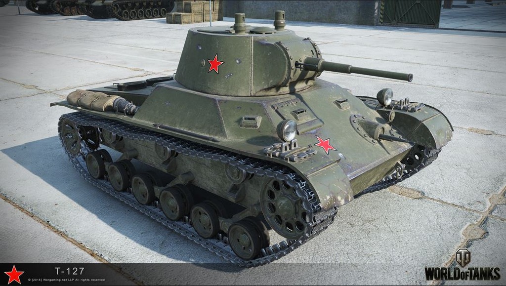 World of Tanks - czołg T-127 - kod dla nowych kont