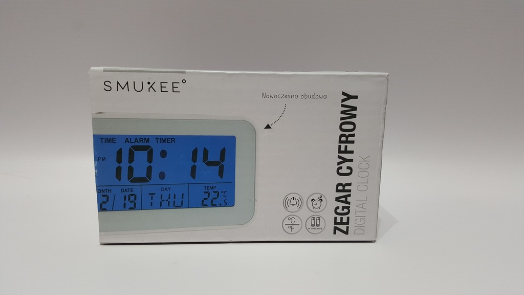ZEGAR CYFROWY SMUKEE NOWY