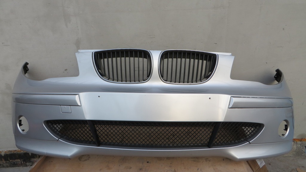 BMW E87 120D ZDERZAK PRZÓD PRZEDNI 354 titansilber