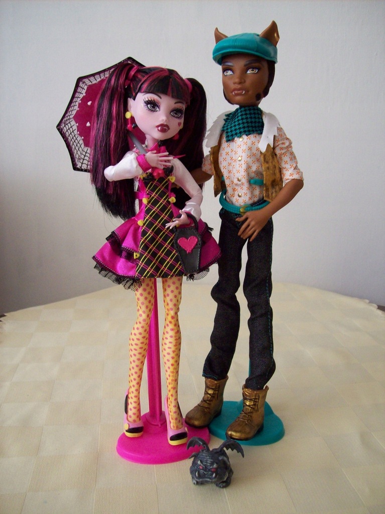 Monster High Forbitten Love Draculaura i Clawd
