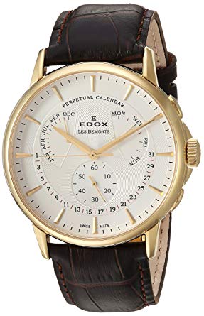Edox Les Bemonts Perpetual Calendar 01602 37J AID