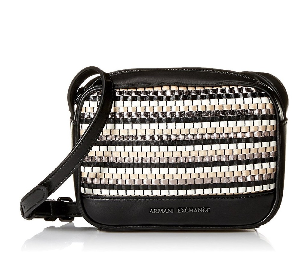 Torebka Armani Exchange listonoszka plecionka