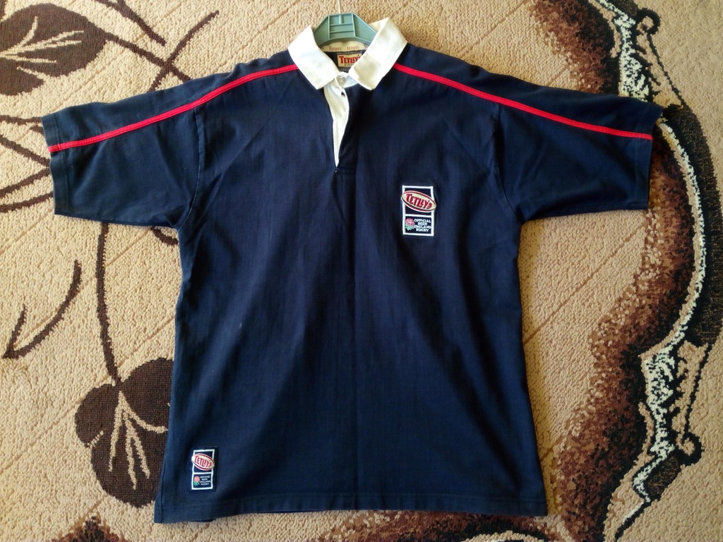 Bluza/koszulka XL rugby Tetley's Bitter Cup 1998