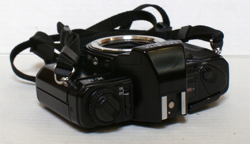 Minolta X9 sprawna, SAMPLE !!! 7648470302 oficjalne archiwum Allegro