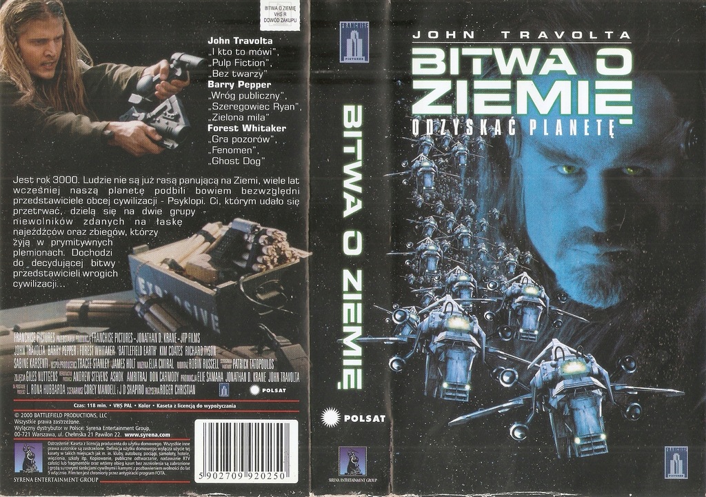 Bitwa o Ziemię - VHS - Najtaniej na Allegro