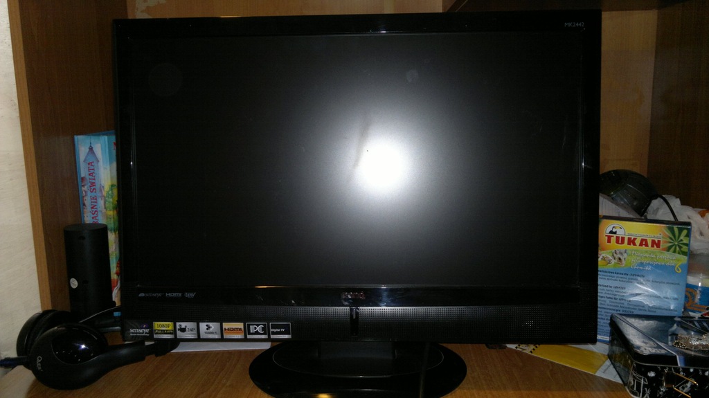 Монитор benq mk2442 не включается