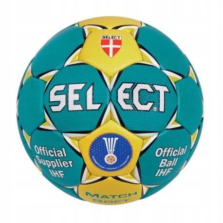 Piłka ręczna Select Match Soft niebieska rozmiar 3