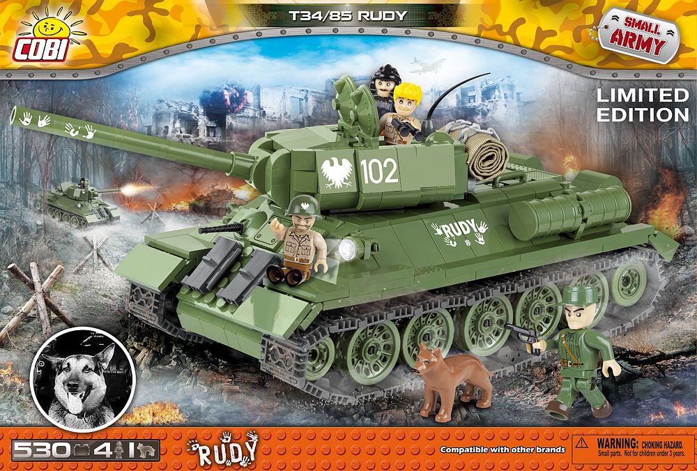 MAŁA ARMIA - T34/85 RUDY - COBI 2486