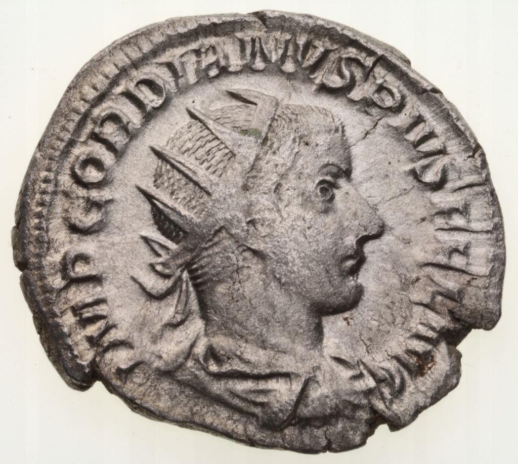 Denar 238-244 r. Gordian III. Denar Cesarstwo Rzym