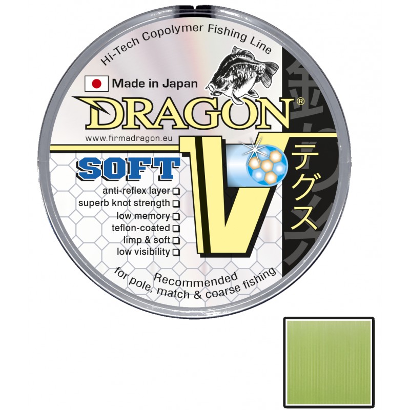 Żyłka spławikowa DRAGON V Soft 0,12 1,9kg 150m