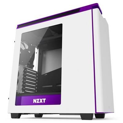 Obudowa komputerowa NZXT H440 Biała/Fioletowa
