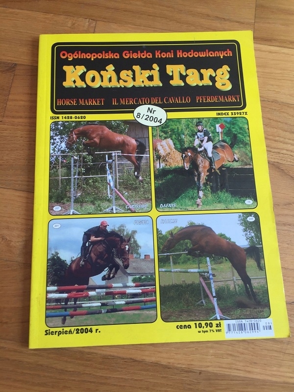 Koński Targ 8/2004 konie czasopismo gazeta